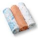 Муслиновые хлопковые пеленки 70х70 см Babyono Кирпичный, 3 шт УТ000006115 фото 1