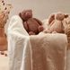 Плед дитячий м'який з ведмедиком Babyono кремовий УТ000012212 фото 3