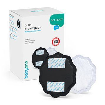 Вкладки лактаційні Babyono Natural nursing чорні 24шт 763801 фото