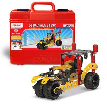 Металлический конструктор, развивающий в пластиковом кейсе "MECHANIX" SENIOR (202 элм./21 мод.) УТ000006008 фото