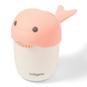 Кухоль для миття волосся 3-и режима поливу води Babyono Рожевий 764305 фото