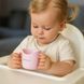 Чашка тренажерная с ручками 120мл Babyono Розовый УТ000005587 фото 3