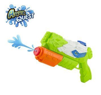 Водяний пістолет 32 см Aqua Quest зелено-оранжевий УТ000010304 фото